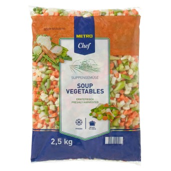 Vegetais Sopa Congelado METRO Chef 4x2,5 kg Vegetais Sopa Congelado METRO Chef 4x2,5 kg