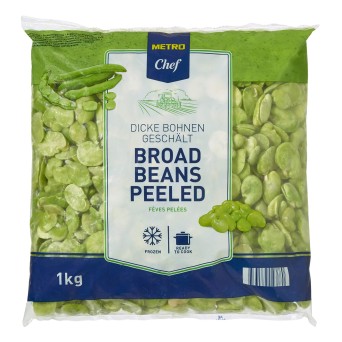 Favas s/ Pele Congelado METRO Chef 10x1 kg Favas s/ Pele Congelado METRO Chef 10x1 kg