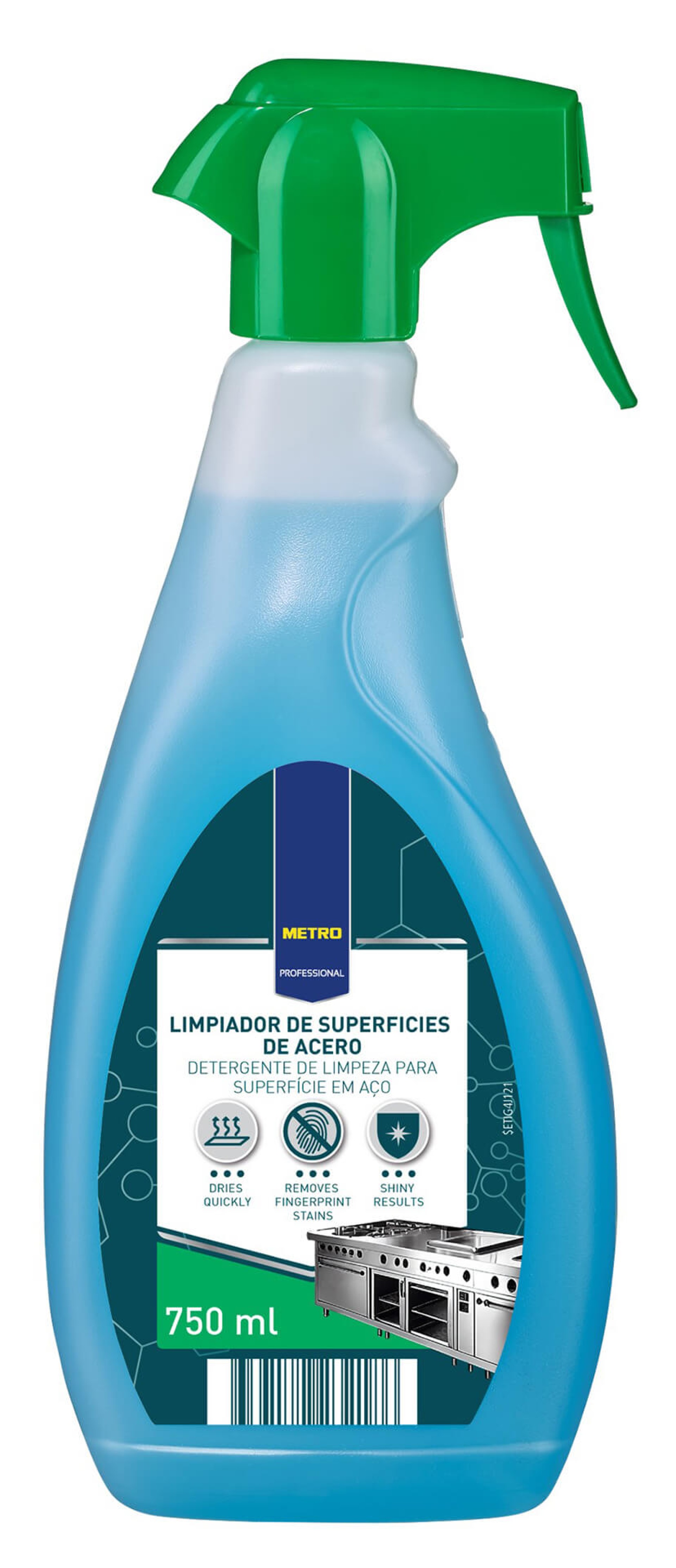 Multiusos Superf�cie Inox METRO Profissional 0,75 l
