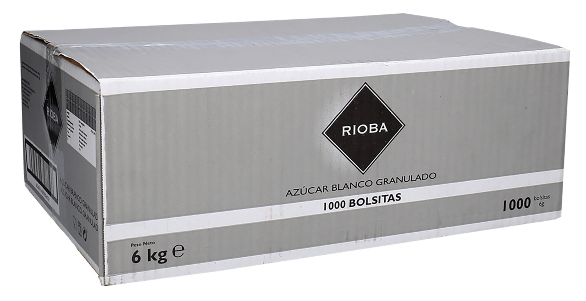 A��car Branco Saquetas RIOBA 1000x6 g