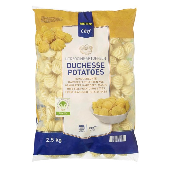Batata Duchesse Congelada METRO Chef 4x2,5 kg Batata Duchesse Congelada METRO Chef 4x2,5 kg