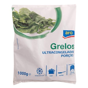 Grelos Pores Congelado aro 10x1 kg