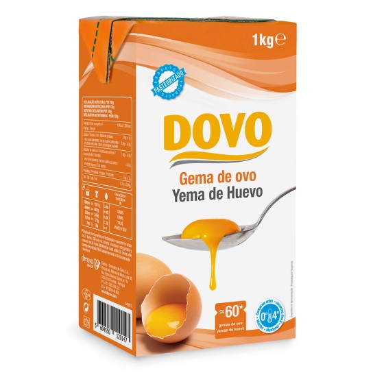 Ovo Lquido Pasteurizado Gema DOVO 1 kg