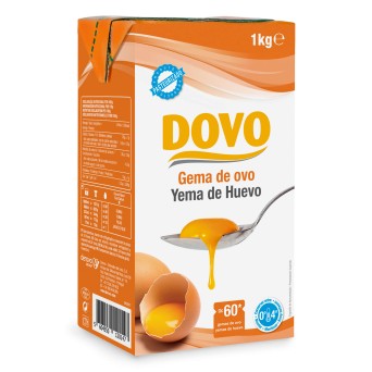 Ovo Lquido Pasteurizado Gema DOVO 1 kg