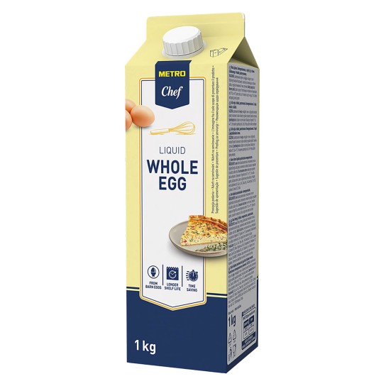 Ovo Liquido Pasteurizado Solo Horeca METRO Chef 1 kg
