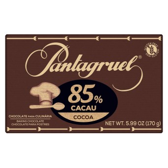 Chocolate Preto 85% Culinária Pantagruel 11x170 g Chocolate Preto 85% Culinária Pantagruel 11x170 g
