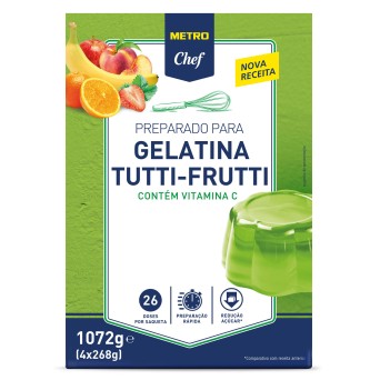 Gelatina Tutti-Frutti METRO Chef 4x268 g