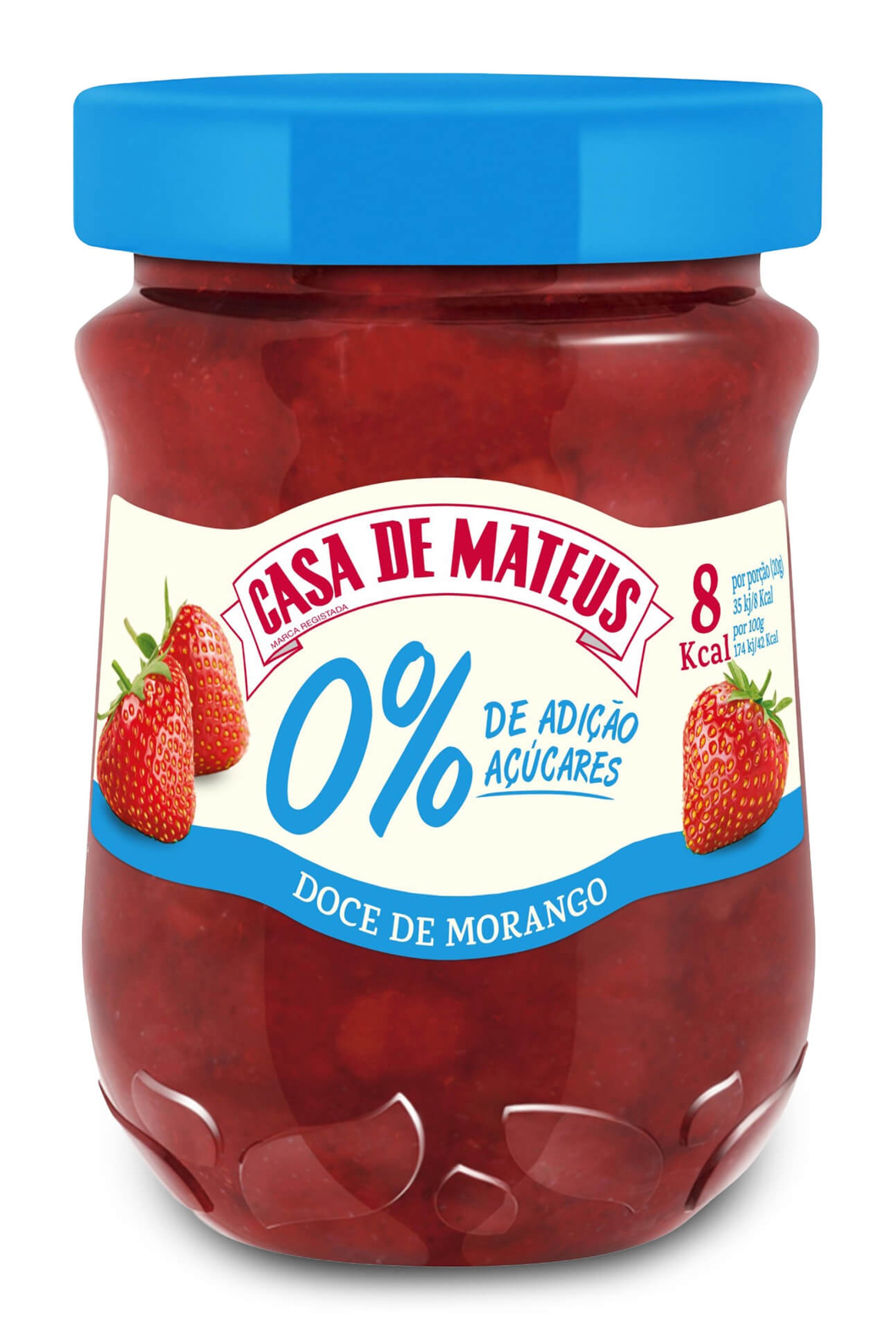 Doce Morango 0% Casa Mateus 8x280 g Doce Morango 0% Casa Mateus 8x280 g
