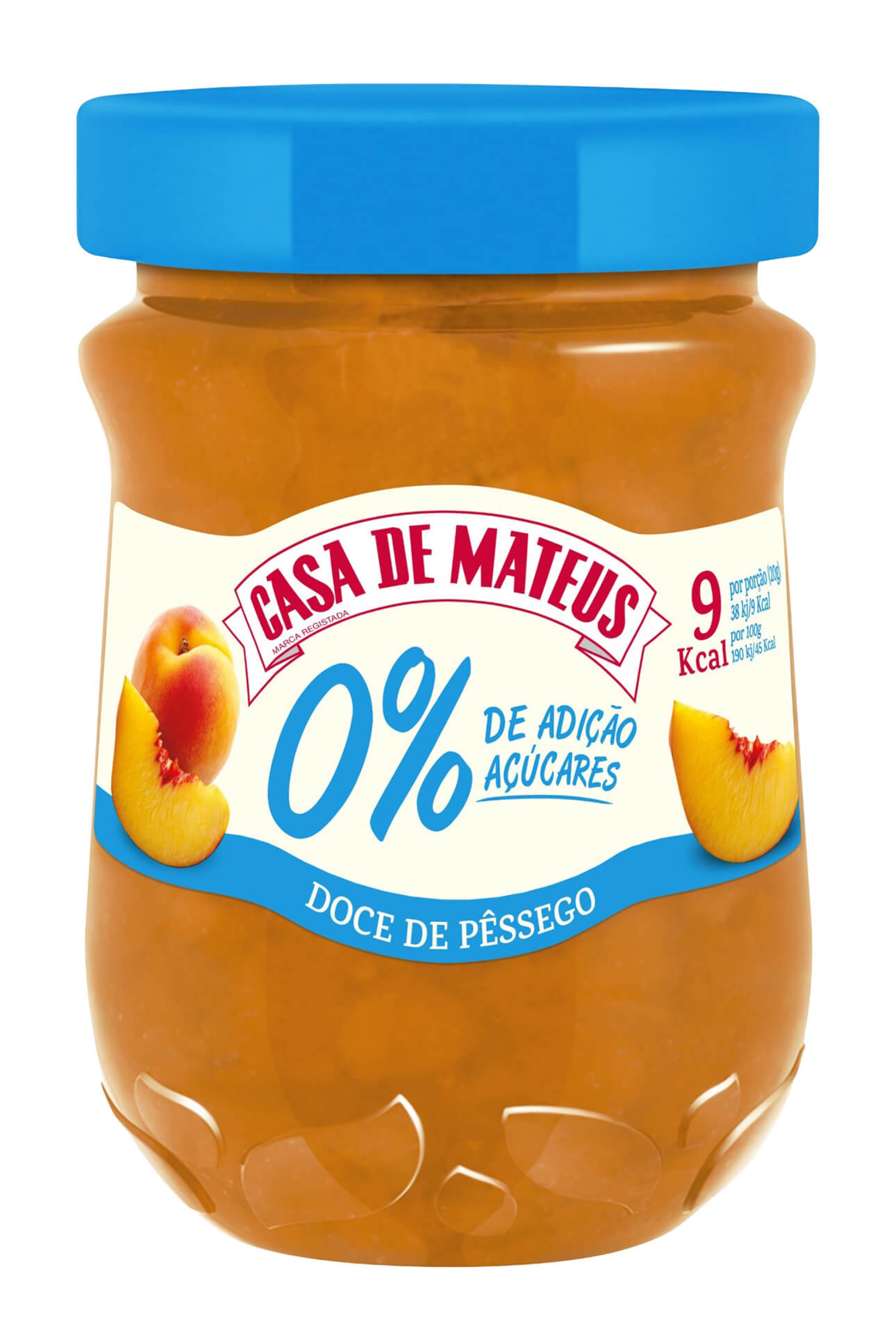 Doce Pessego 0% Casa Mateus 8x280 g