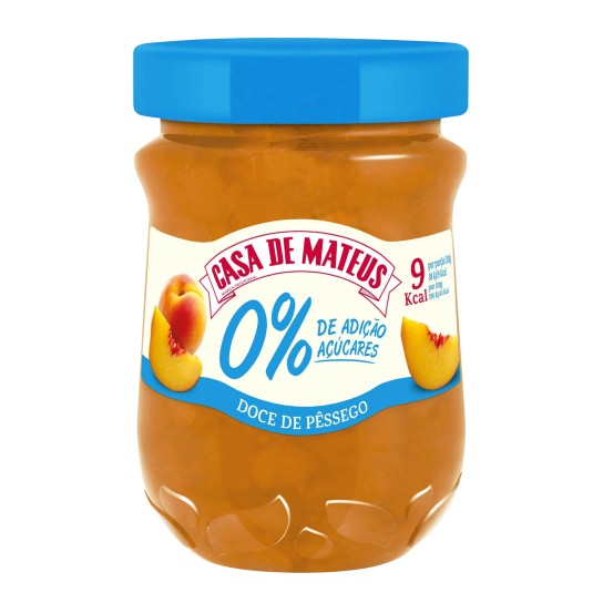 Doce Pessego 0% Casa Mateus 8x280 g Doce Pessego 0% Casa Mateus 8x280 g