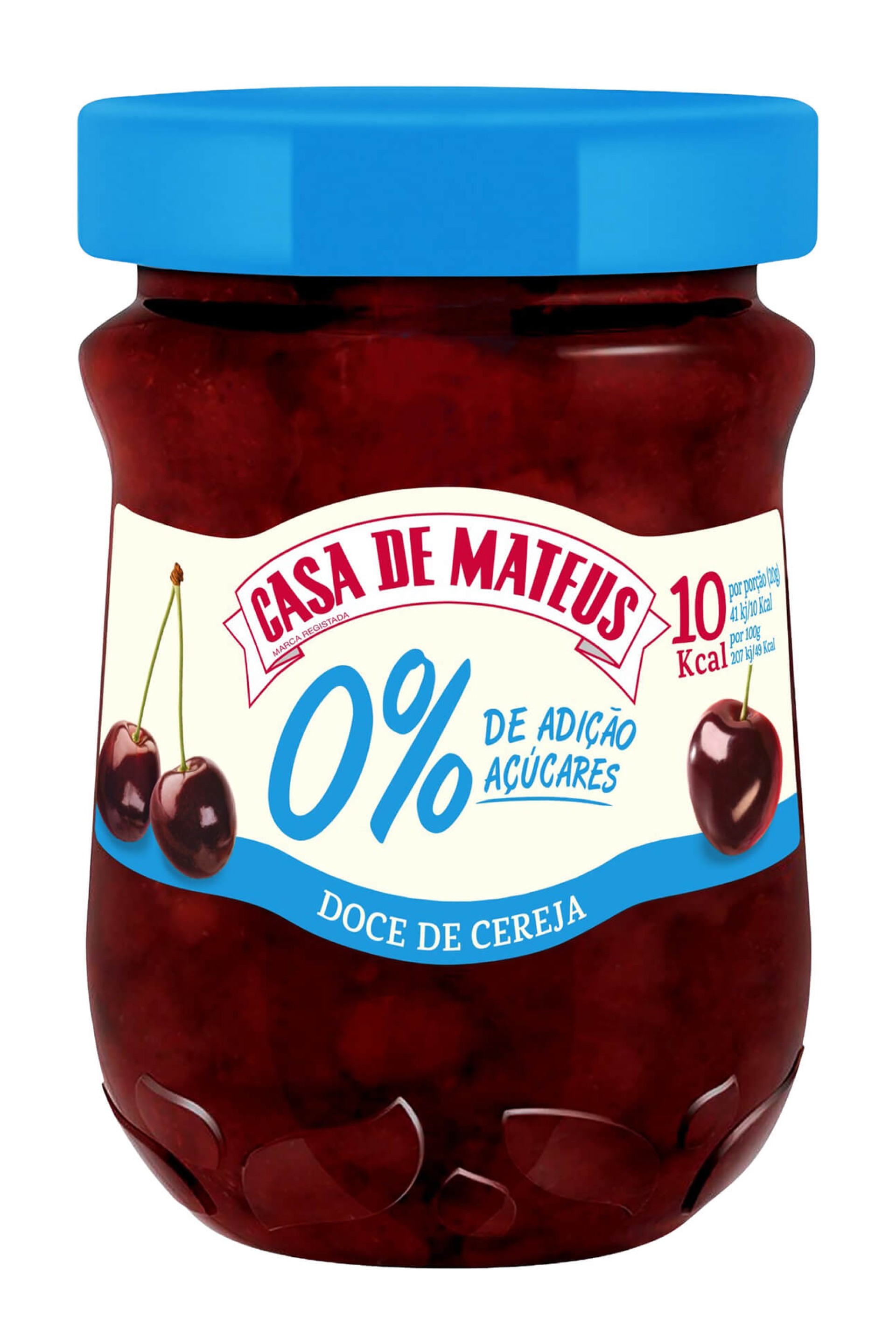 Doce Cereja 0% Casa Mateus 8x280 g