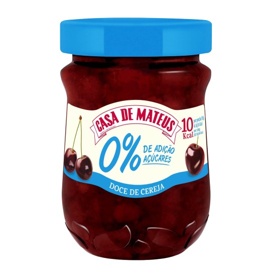 Doce Cereja 0% Casa Mateus 8x280 g Doce Cereja 0% Casa Mateus 8x280 g