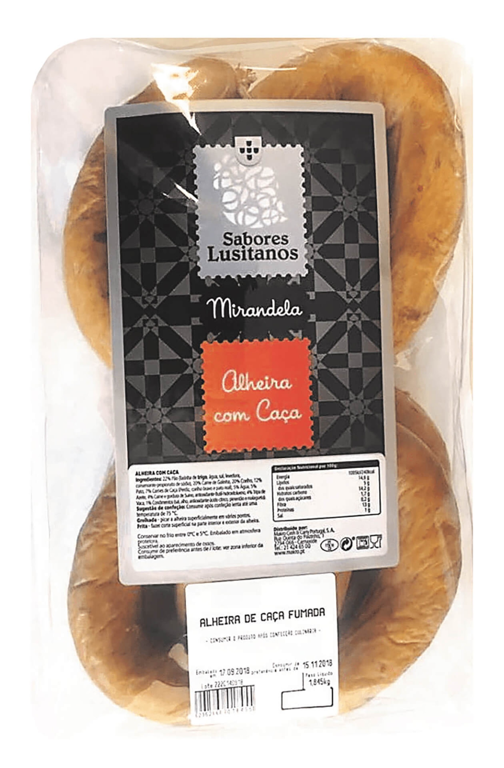 Alheira Ca�a Sabores Lusitanos