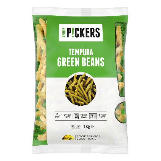 Feijao Verde Tempura Congelado Mccain 6x1 kg Feijao Verde Tempura Congelado Mccain 6x1 kg