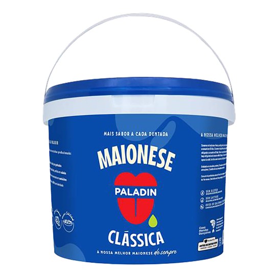 Maionese Clássica Paladin Balde 4,6 L Maionese Clássica Paladin Balde 4,6 L