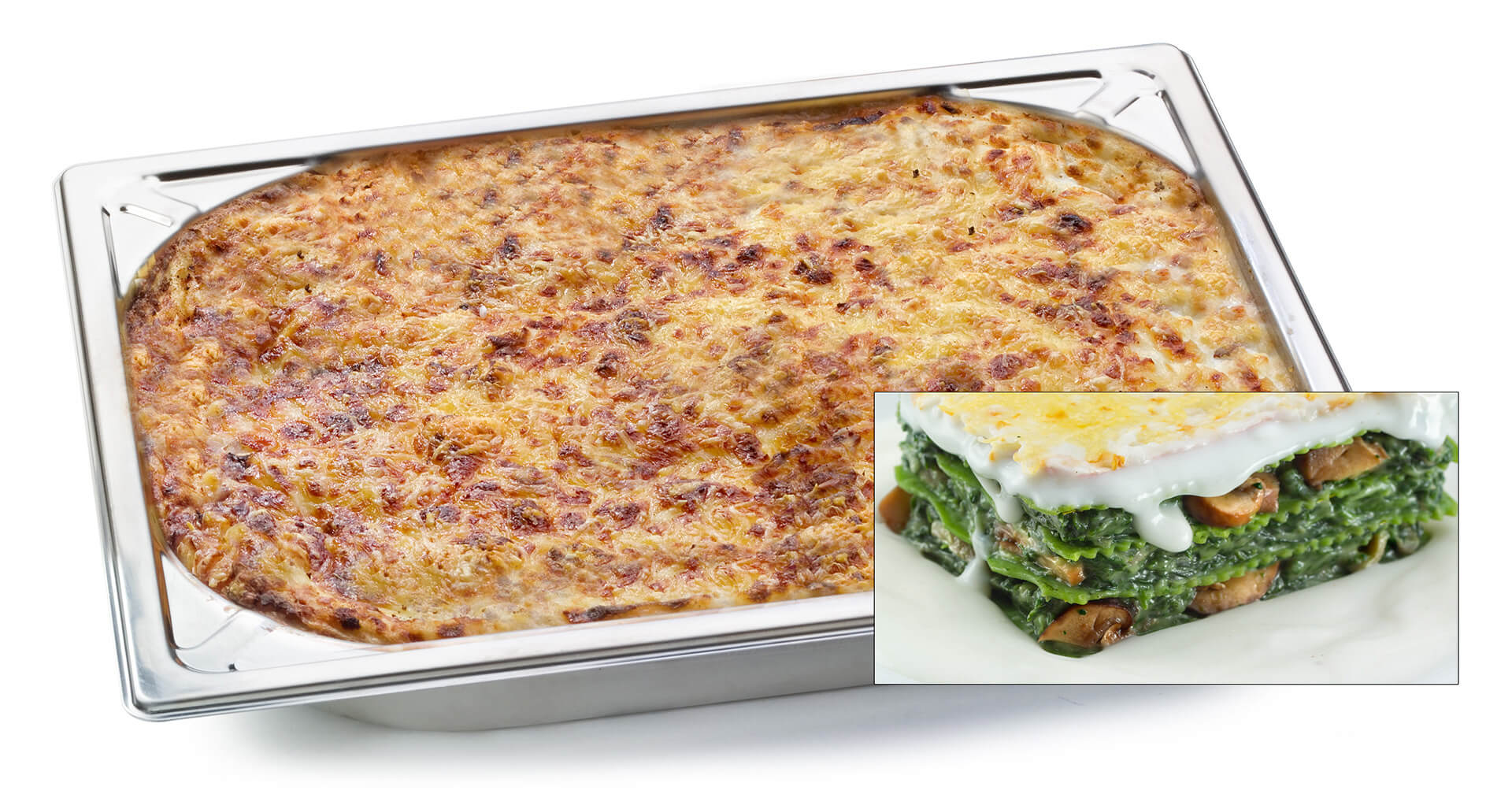 Lasanha Vegetais Congelada Uli 3x2 kg Lasanha Vegetais Congelada Uli 3x2 kg