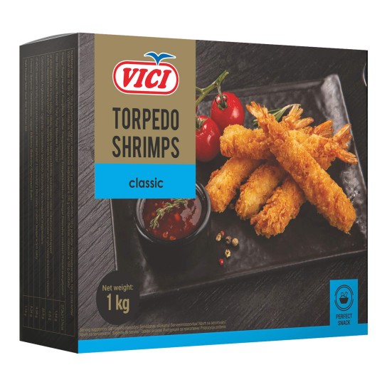 Camarão Torpedo Panado Congelado 1 kg Camarão Torpedo Panado Congelado 1 kg