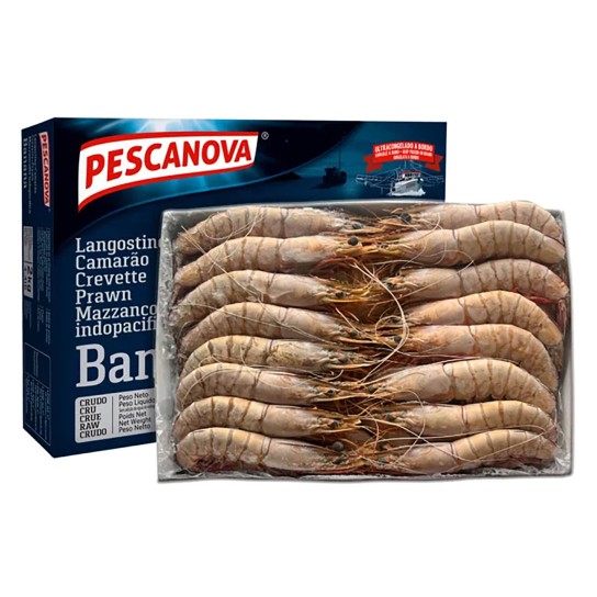 Camar�o 40/50 Congelado Mo�ambique Cx 2 kg