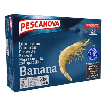 Camar�o 70/80 Congelado Mo�ambique Cx 2 kg