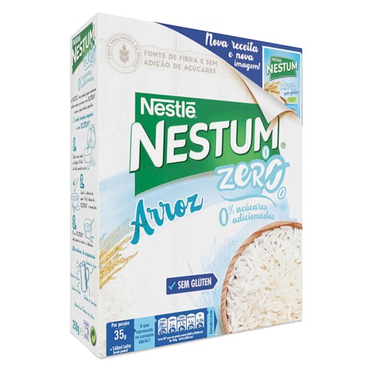 Cereais Flocos Arroz Nestum 9x250 g Cereais Flocos Arroz Nestum 9x250 g