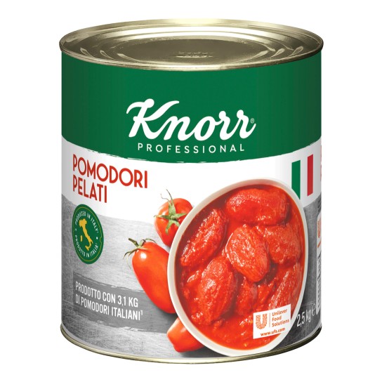 Tomate Pelado Knorr 6x2,5 Kg