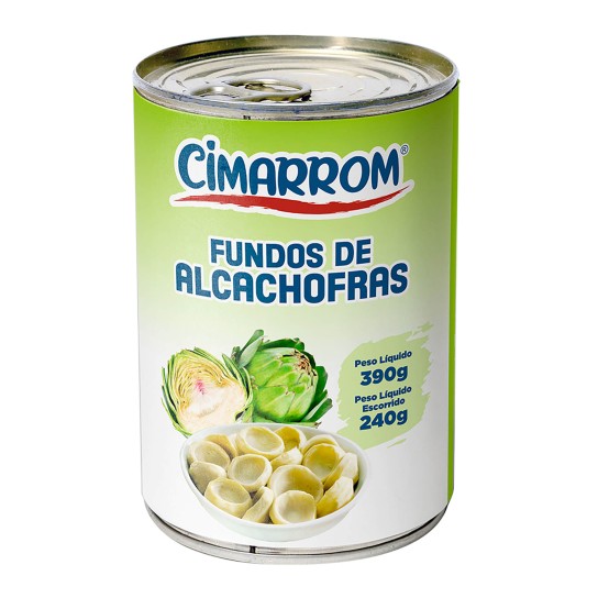 Alcachofras Fundos 7/9 Cimarron 12x390 g Alcachofras Fundos 7/9 Cimarron 12x390 g