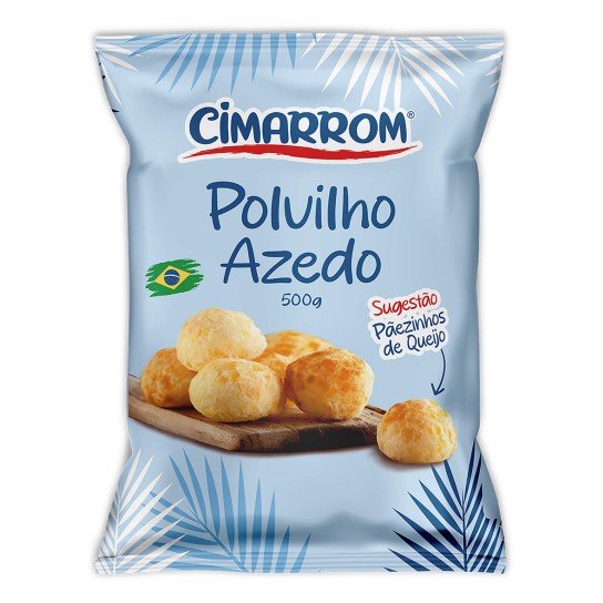 Polvilho Azedo Cimarrom 16x500 g Polvilho Azedo Cimarrom 16x500 g