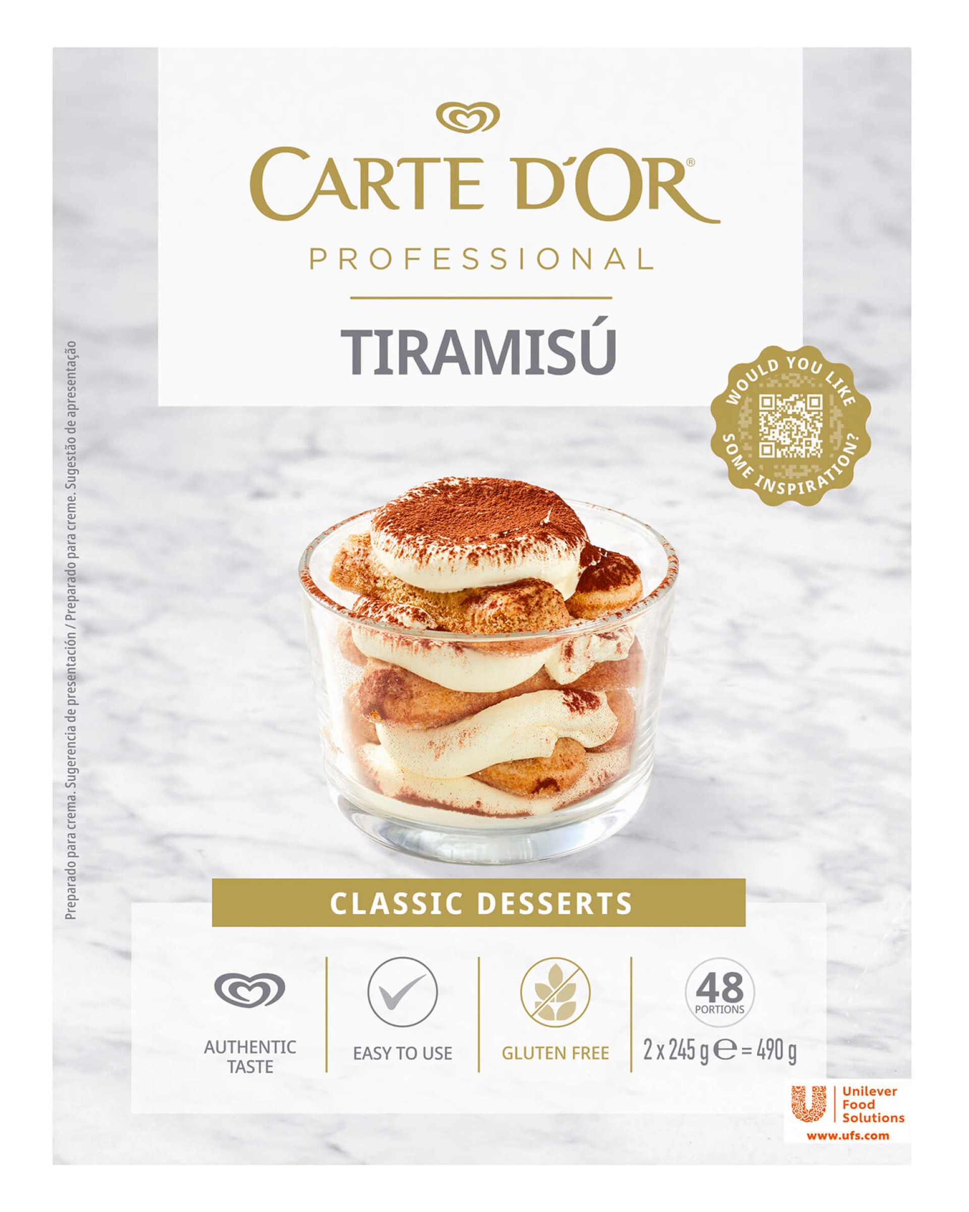 Tiramisu Carte D'Or 2x245 g