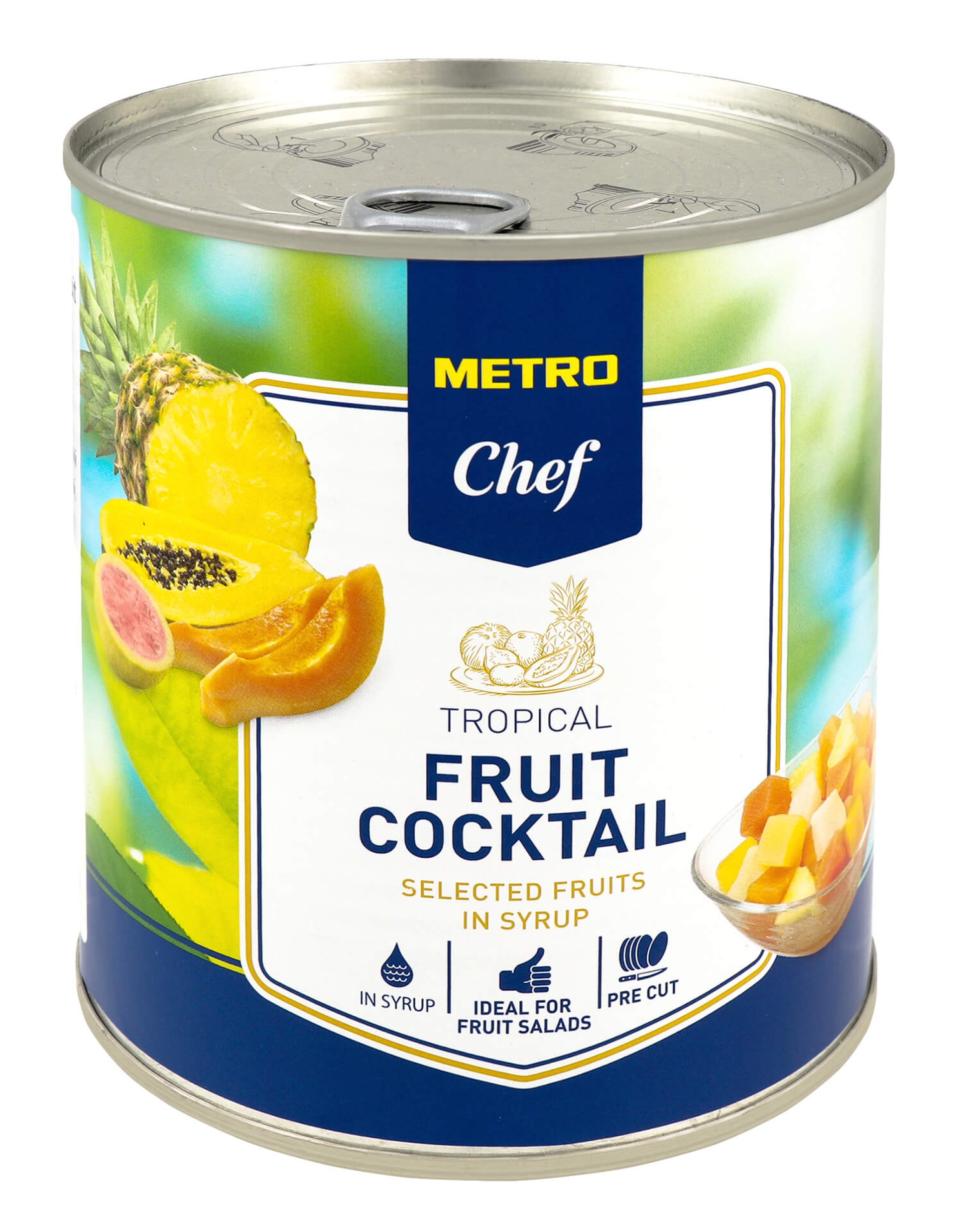 Salada Frutas Tropicais METRO Chef 12x825 g