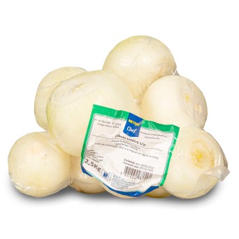 Cebola Inteira s/ Pele METRO Chef 2,5 kg