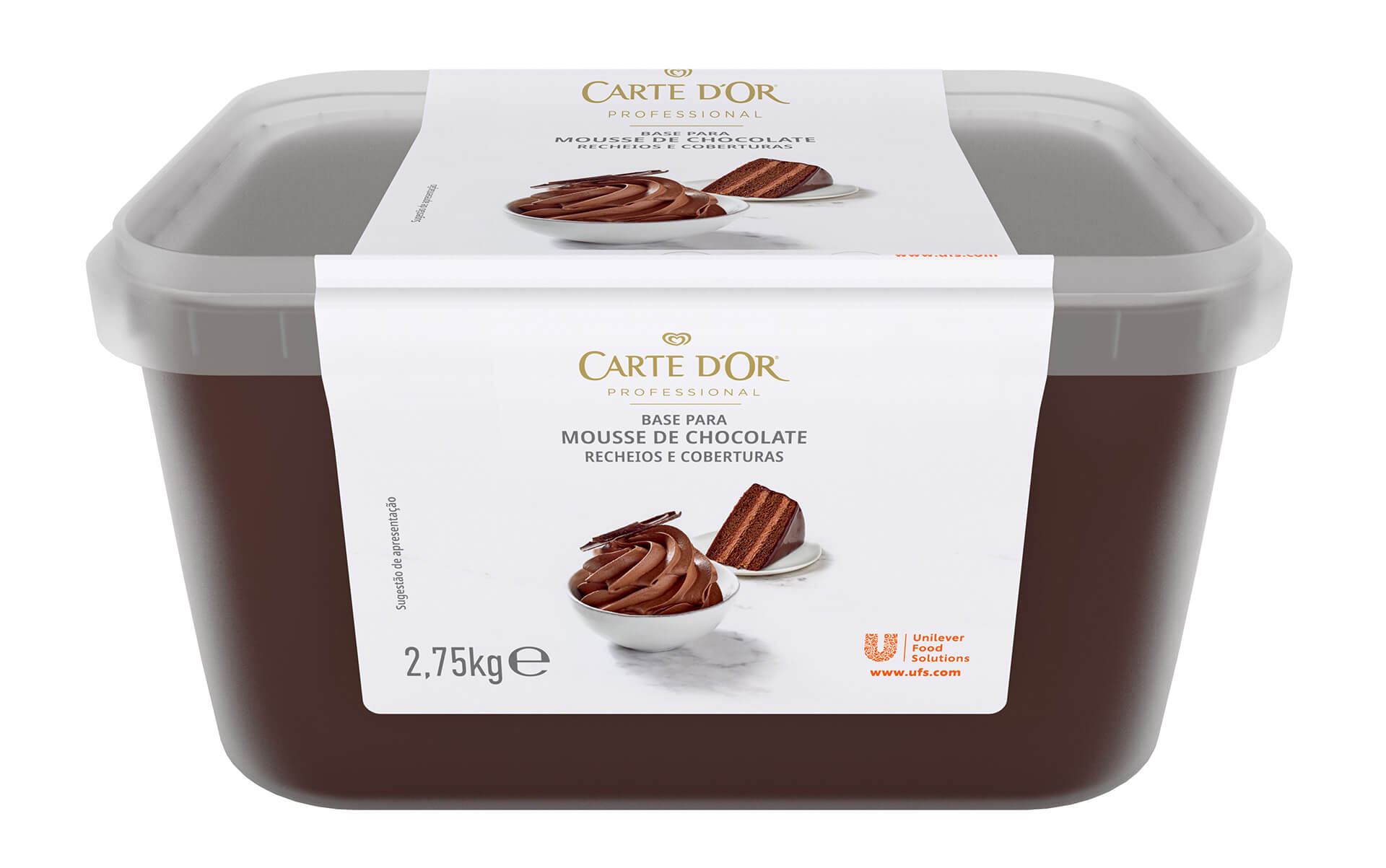 Base Mousse Chocolate Carte D`Or 2x2,75 kg