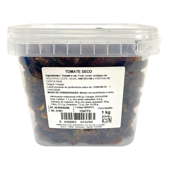 Tomate Seco Balde 1 kg Tomate Seco Balde 1 kg