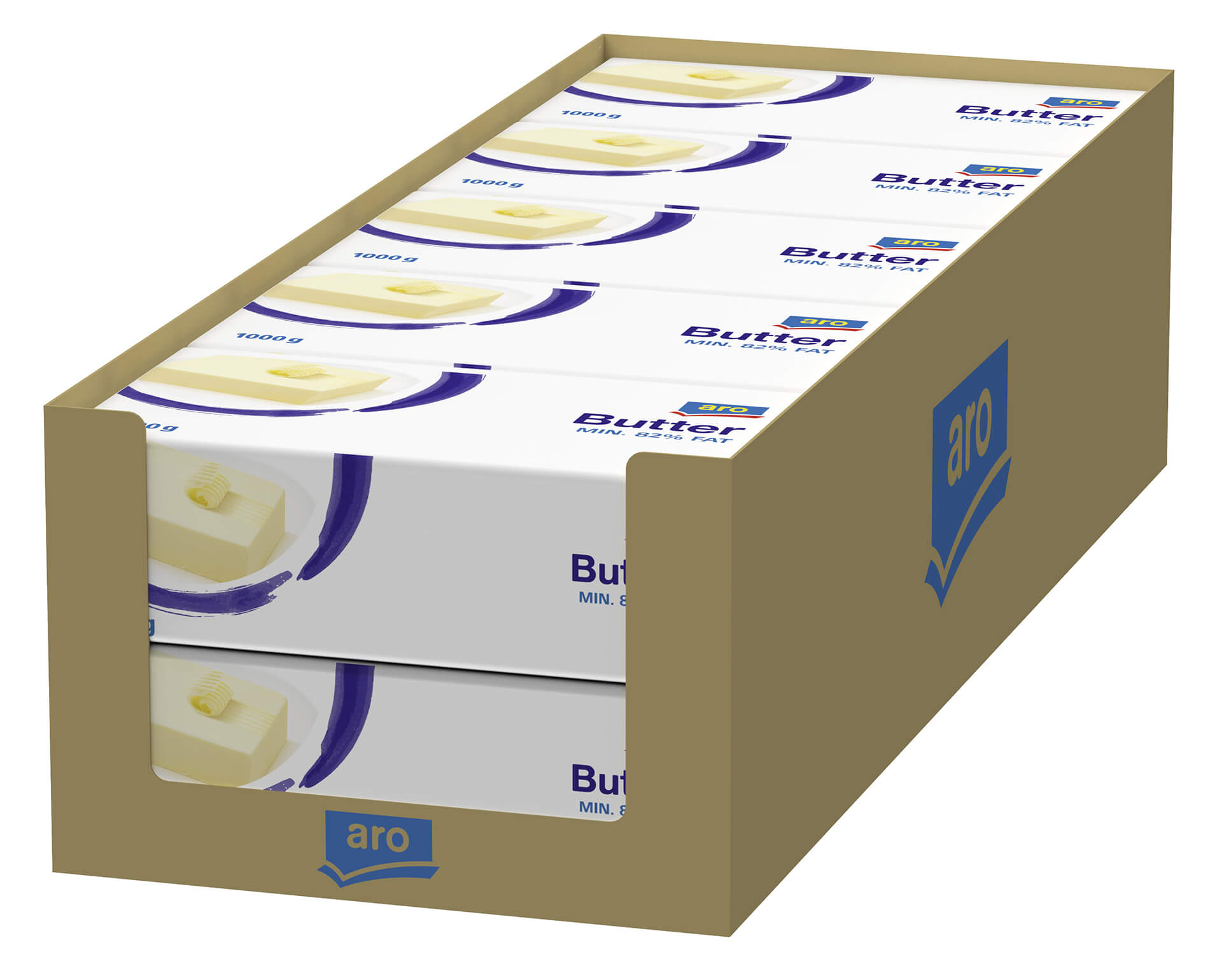 Manteiga c/ Sal aro 10x1 kg Manteiga c/ Sal aro 10x1 kg