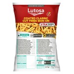 Batata Palito c/ Pele 10/10 Congelada Lutosa 4x2,5 kg