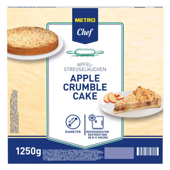 Tarte Ma�� Crumble Congelado METRO Chef 1250 g