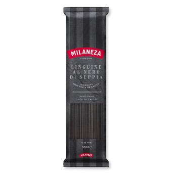 Massa Linguine Nero Seppia Milaneza 20x500 g