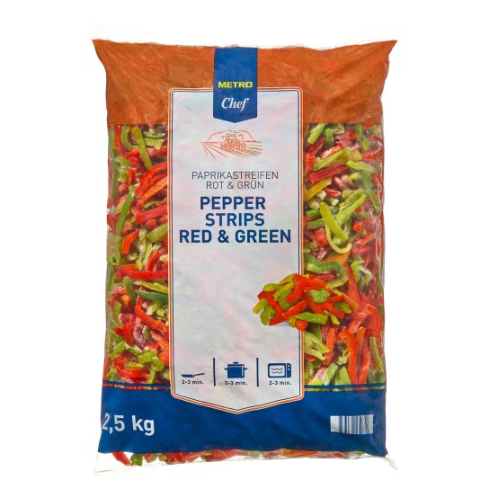 Pimento Mix Fatias Congelado METRO Chef 4x2,5 kg
