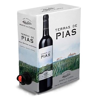 Vinho Tinto Terras de Pias BagBox 3 l