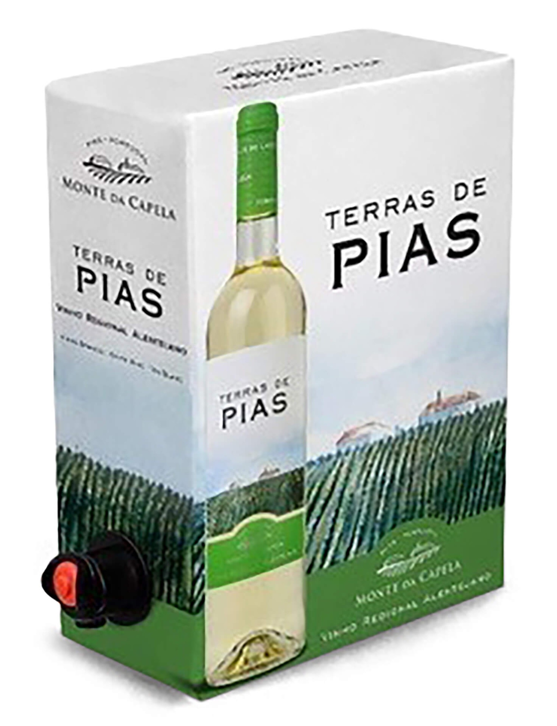 Vinho Branco Terras de Pias BagBox 3 l