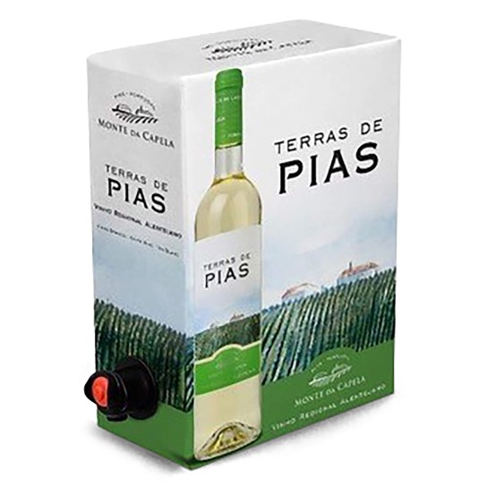 Vinho Branco Terras de Pias BagBox 3 l