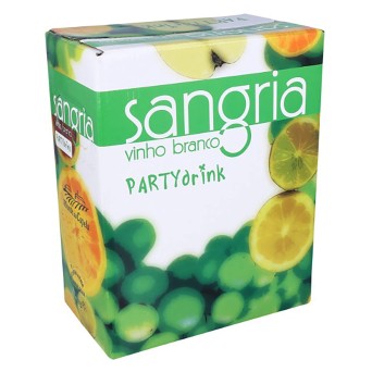 Sangria Branco Party Drink BagBox 3 l