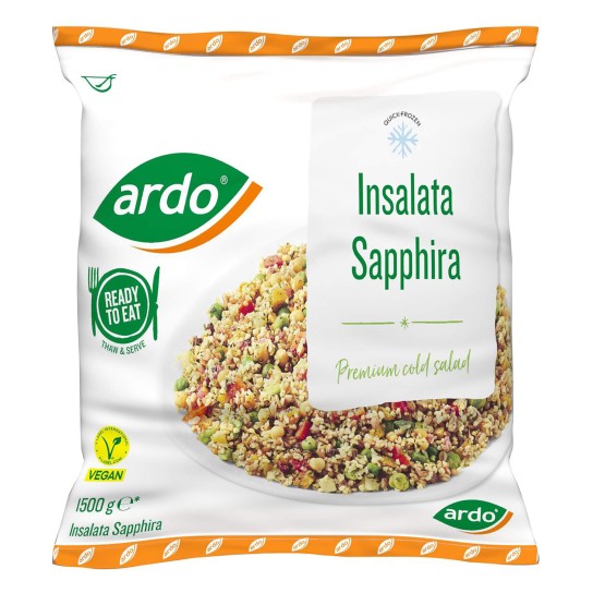 Salada Pronta Saphira Congelado Ardo 4x1,5 kg