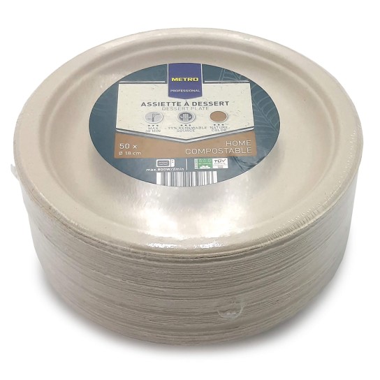 Prato Redondo 18 cm METRO Profissional 14x50 Un