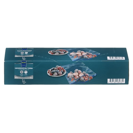 Sacos Congelação c/ Fecho 5l METRO Profissional 12x10 Un Sacos Congelação c/ Fecho 5l METRO Profissional 12x10 Un