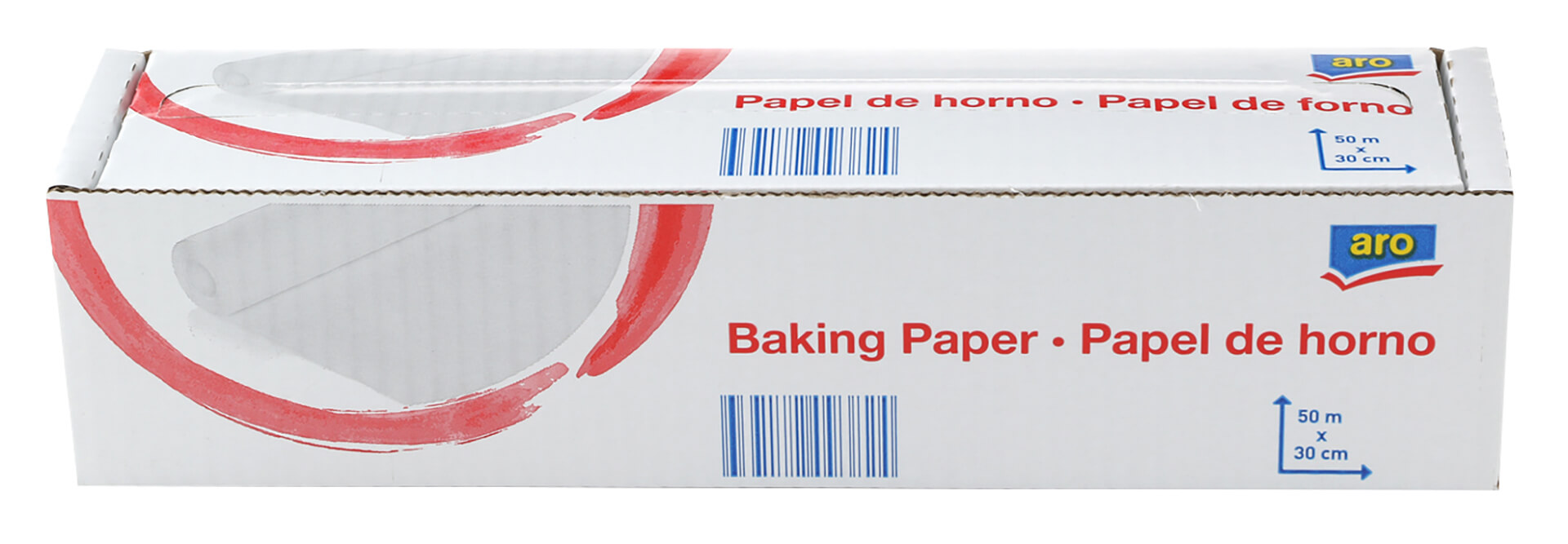 Papel Forno 30cmx50m aro Cx 6 Un