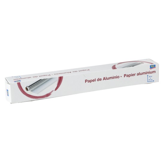 Papel Alum�nio 29cmx30m aro Cx 24 Un