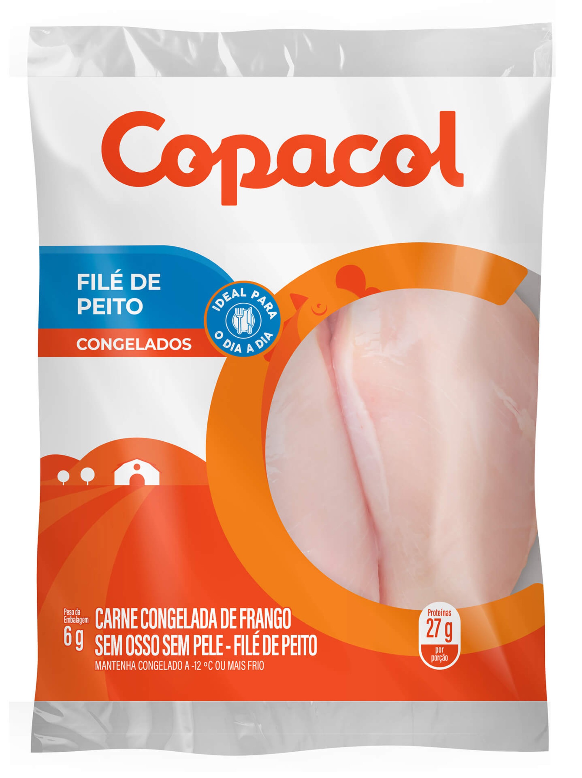 Frango Peito Natural Congelado Brasil 6x2 kg