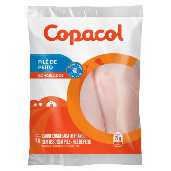 Frango Peito Natural Congelado Brasil 6x2 kg