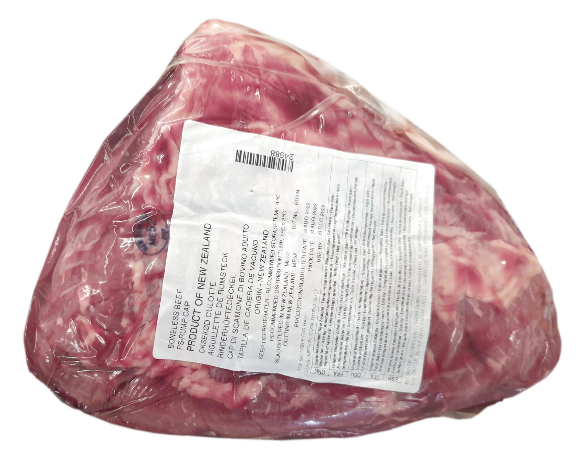 Novilho Picanha Fresca Nova Zelândia Vácuo Novilho Picanha Fresca Nova Zelândia Vácuo