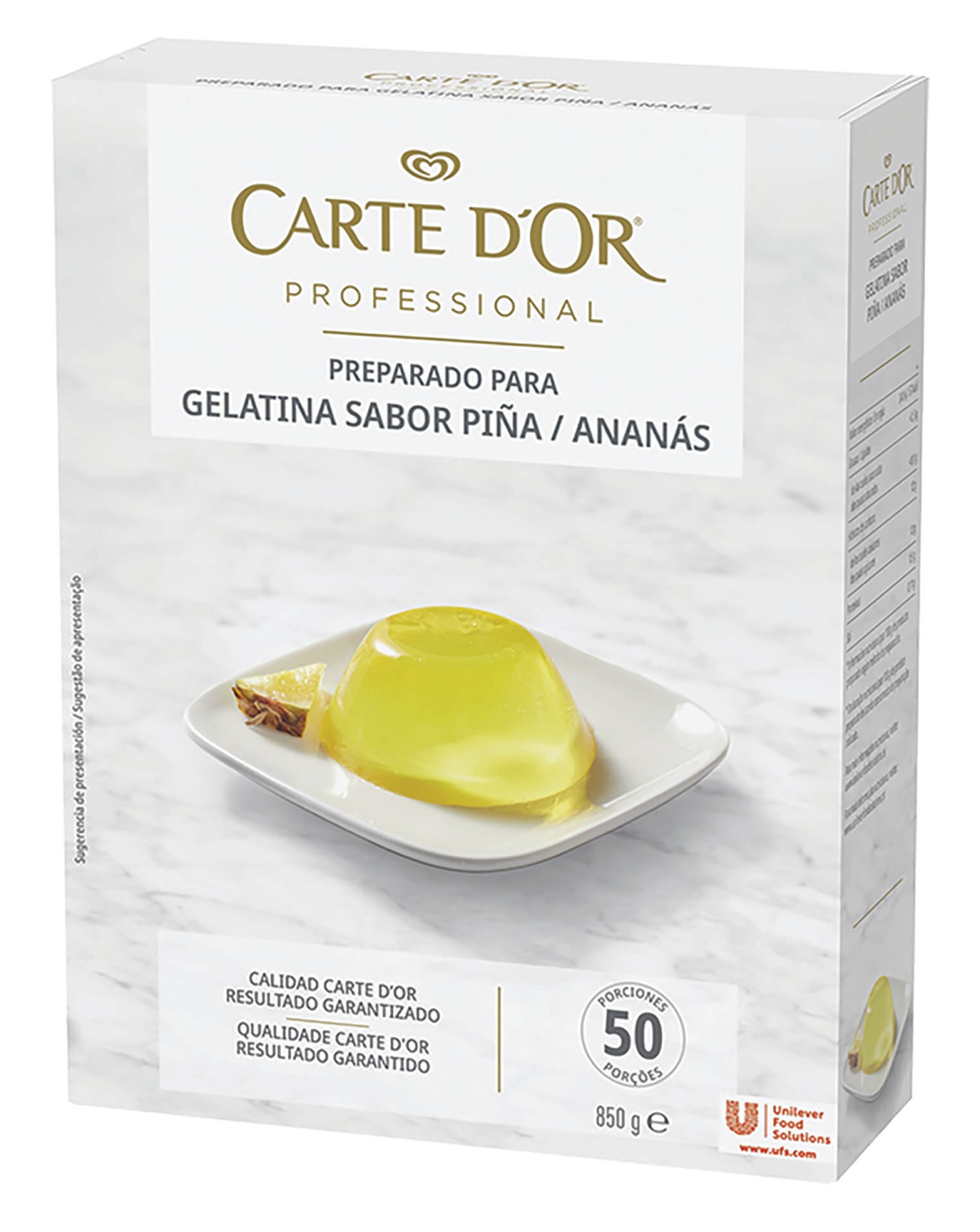 Gelatina Anan�s Carte D�Or 6x850 g